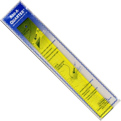CM Designs add-a-quarter 12" ruler