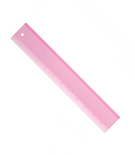 CM Designs - Add-a-quarter plus - Pink - 12" ruler