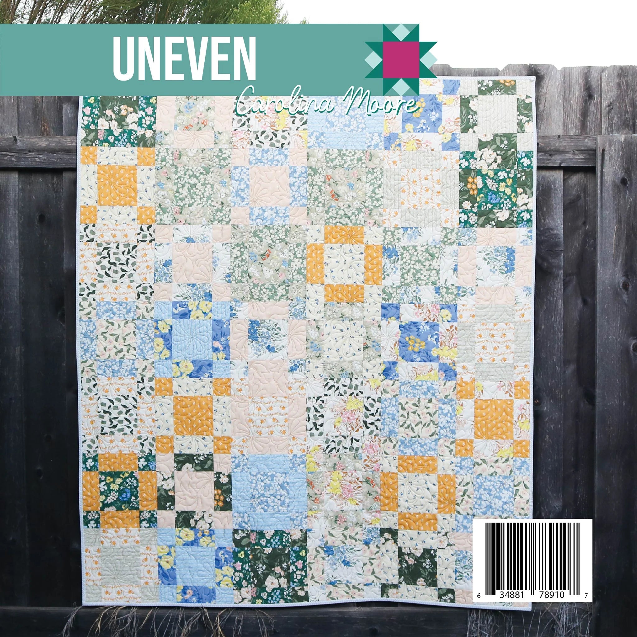 Uneven - uses the cake cutter ruler - by Carolina Moore