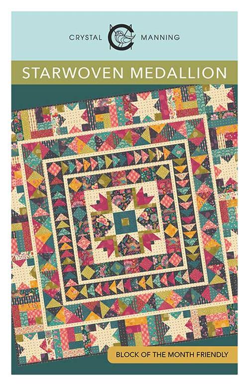 Starwoven Medallion Quilt Pattern