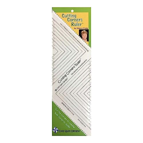 Cutting Corners Ruler - simple & accurate measurments to rid a corner