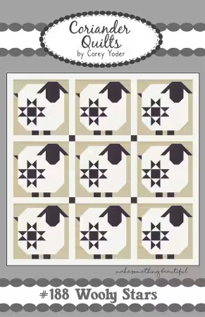 Wooly Stars - 62 x 62 by Coriander Quilts CQ188