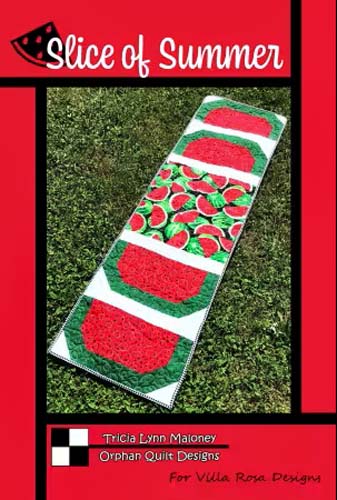 Slice of Summer Tablerunner-16 x 52 - includes Pattern, Top & Binding