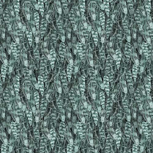 Night Whispers - Feathers - Teal - packed teal owl feathers