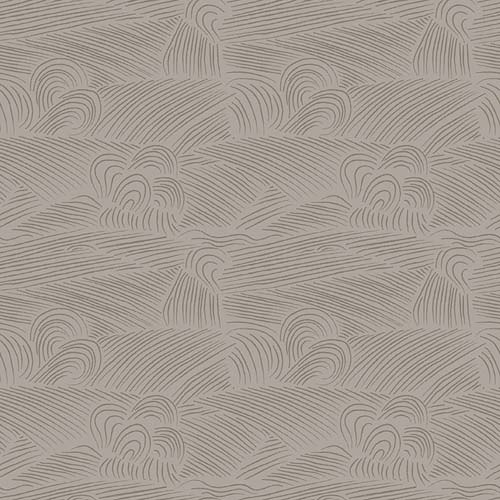 Homestead - Hills - Taupe hill contours on brown