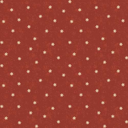 Christmas Tails - Snow Dot - Light Red