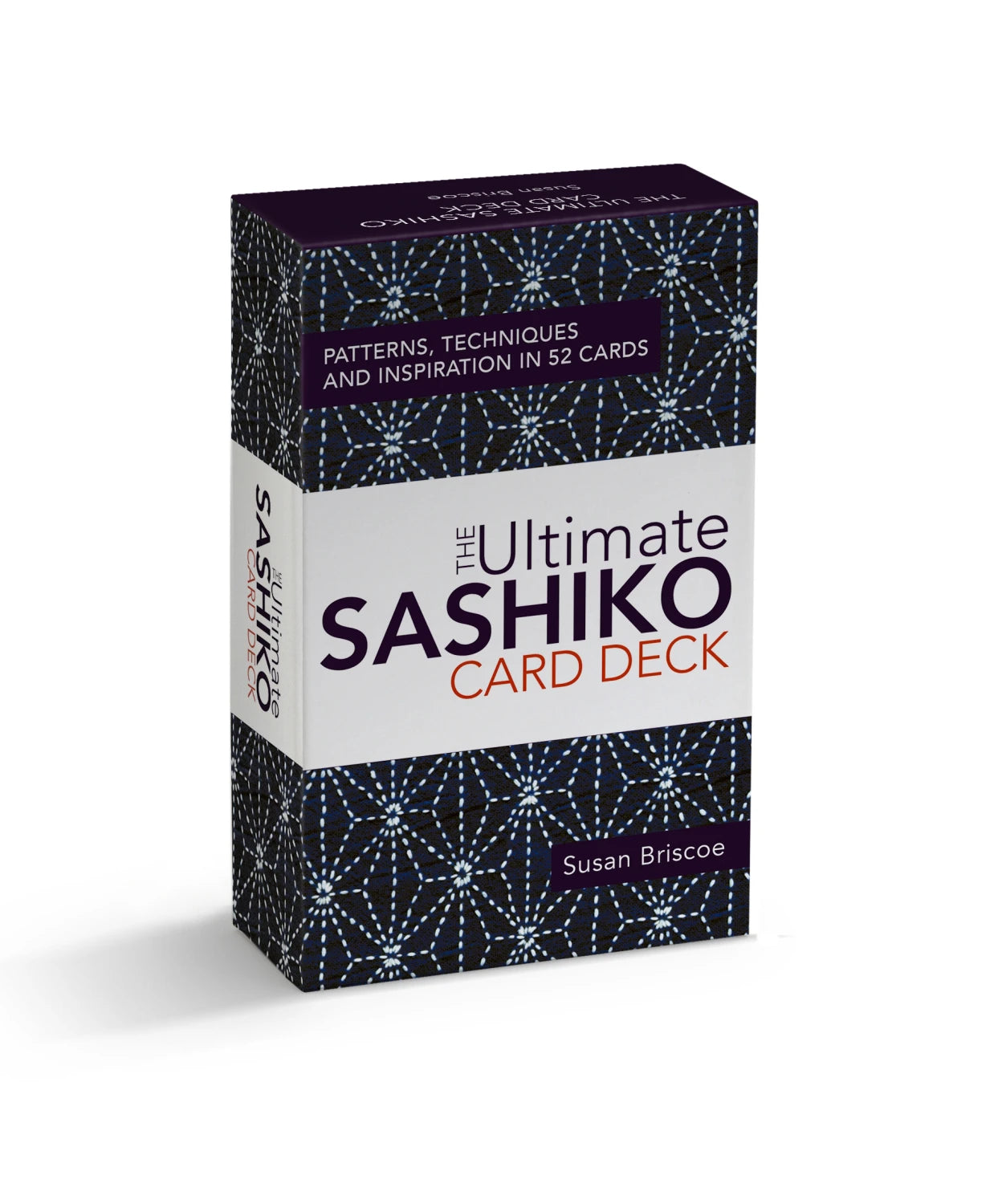 The Ultimate Sashiko Card Deck -  Patterns,techniques & inspiration in 52 cards