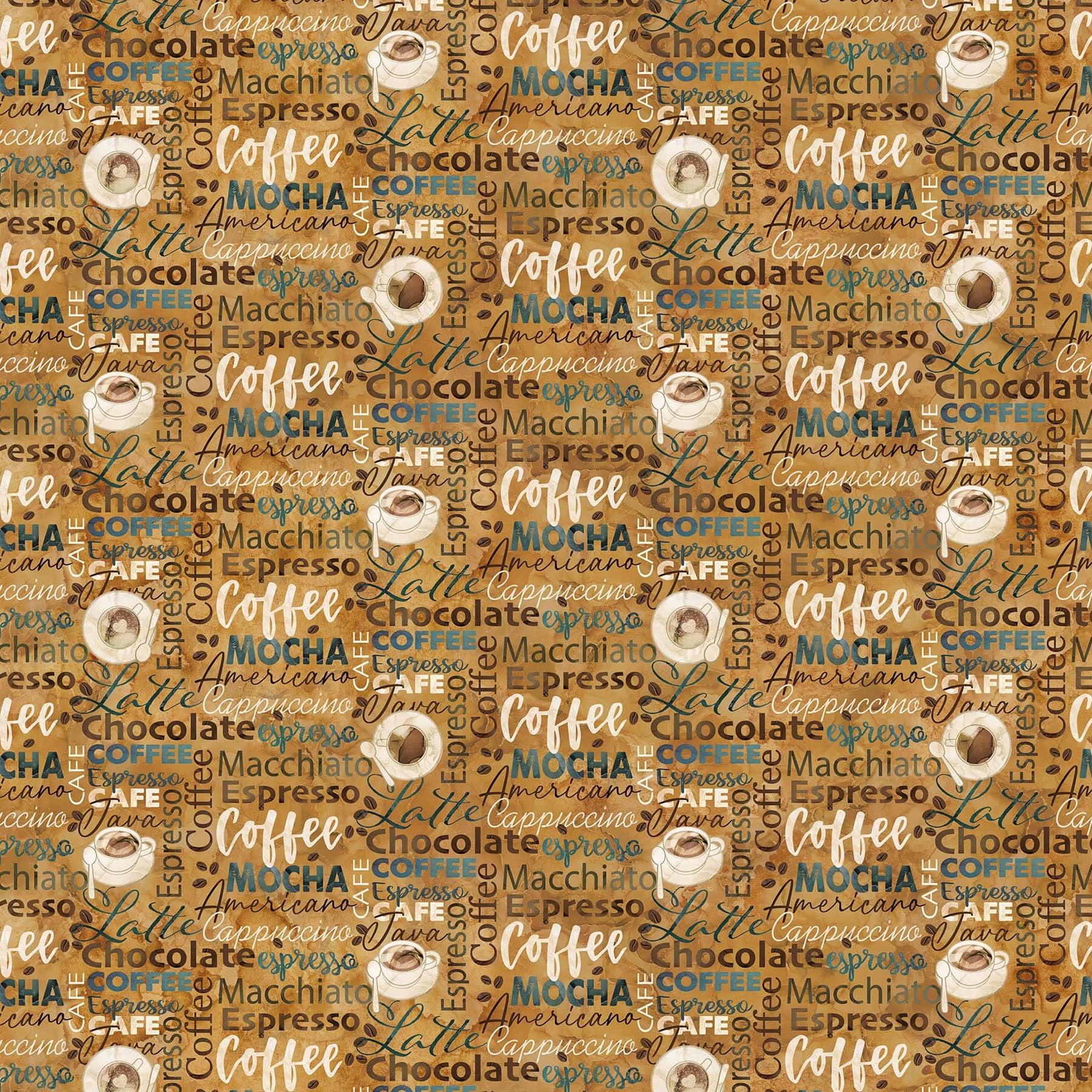 Barista - Script - Dark Ochre/Multi