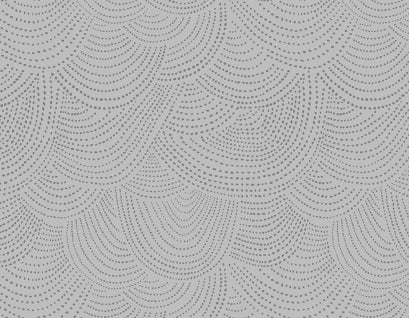 Chroma Basics - Grey - Scallop Dot