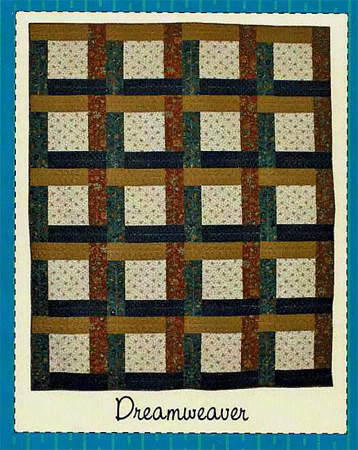 Dream Weaver - 60 x 75 - A Five Yards of Fun Quilt-Mustard Seed Quilts Dr