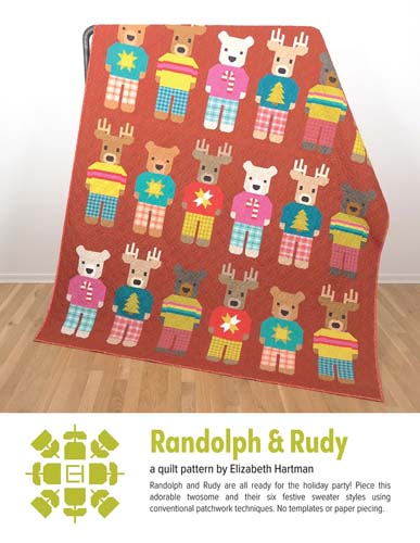 Randolph and Rudy - quilt in 2 sizes by Elizabeth Hartman