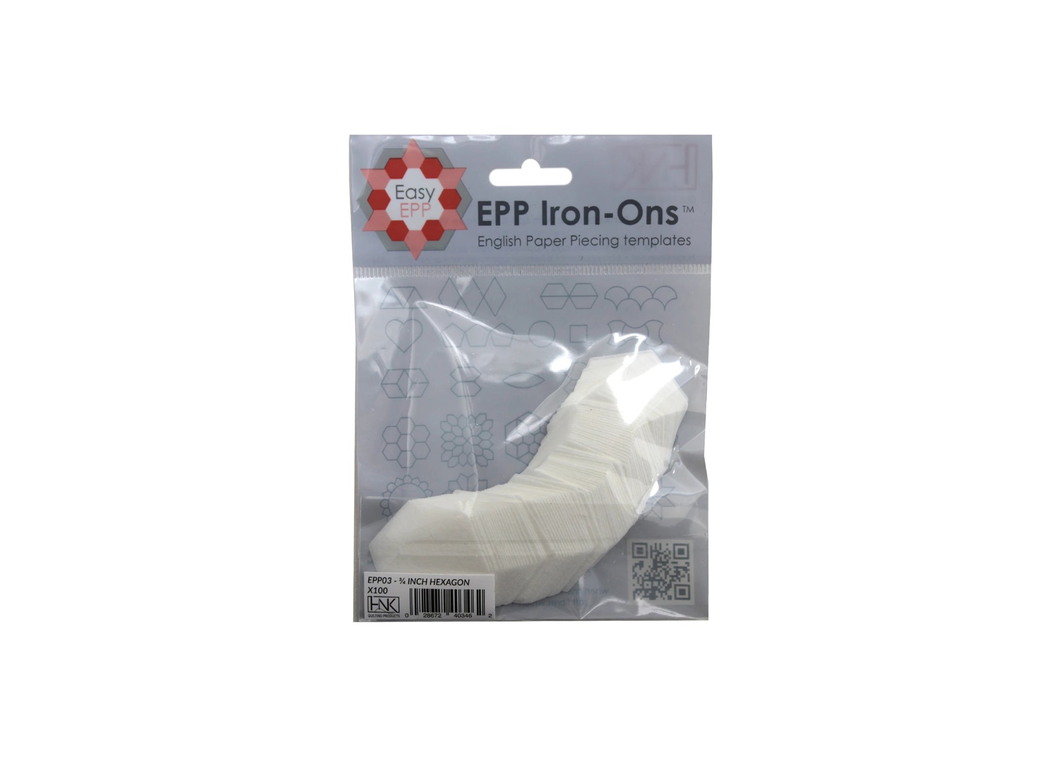 EPP Iron-Ons English Paper Templates - EASY EPP