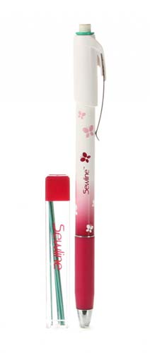 Sewline Fabric Mechanical Pencil - Green - .9mm