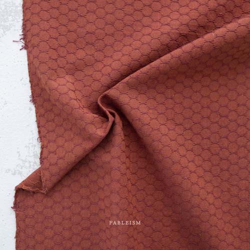 Forest Forage Woven - Honeycomb - Cognac - Rust