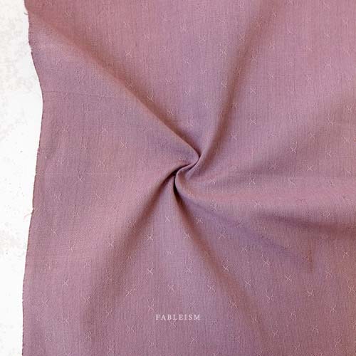 Sprout Woven - Nightshade - dusty purple - texture w/a small woven "x"