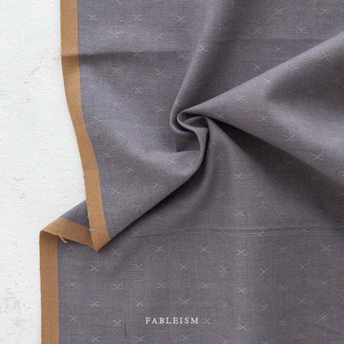 Sprout Woven - Mountain Ridge - Gray - texture w/a small woven "x"