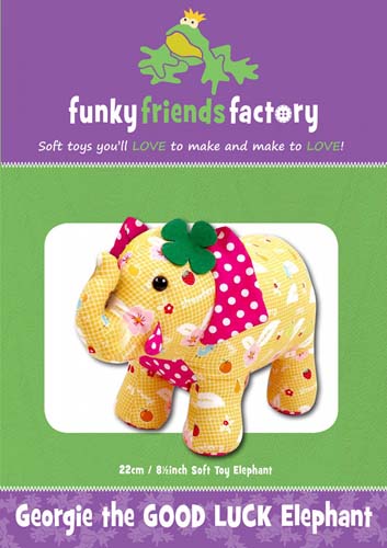Georgie the Good Luck Elephant-Funky Friends Factory