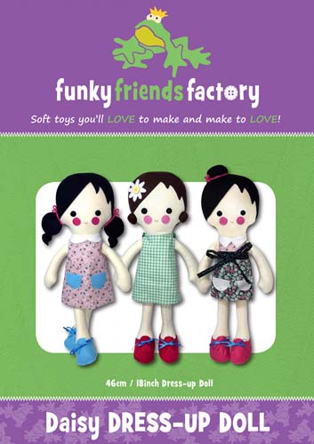 Daisy Dress Up Doll - Funky Friends Factory #FF2649