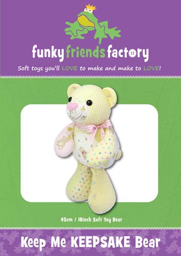 Keep Me Keepsake Bear-Soft Toy-Created By Funky Friends Factory