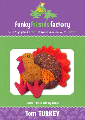 Tom Turkey - Soft Toy by Funky Friends Factory - FF2786