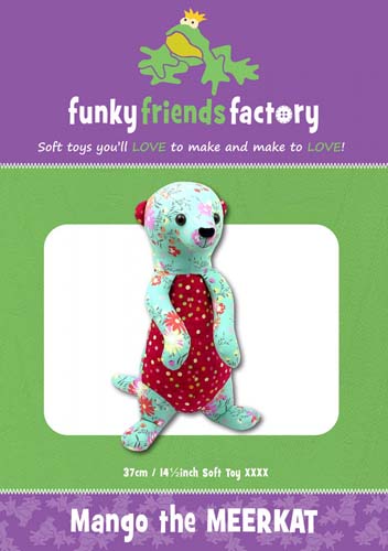 Mango the Meerkat - Soft Toy - by Funky Friends Factory