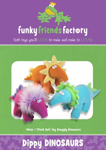 Dippy Dinosaurs-Soft toy- Funky Friends Factory