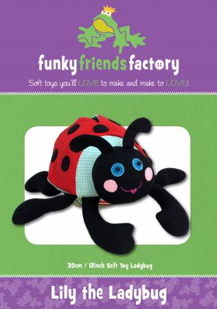 Lily the Ladybug - Soft Toy - Created By Pauline McArthur of Funky Friends
