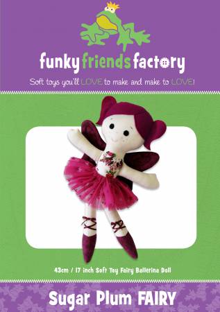 Sugar Plum Fairy - 17" doll Funky Friends Factory