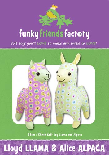 Lloyd Llama & Alice Alpaca - Soft Toy by Funky Friends Factory