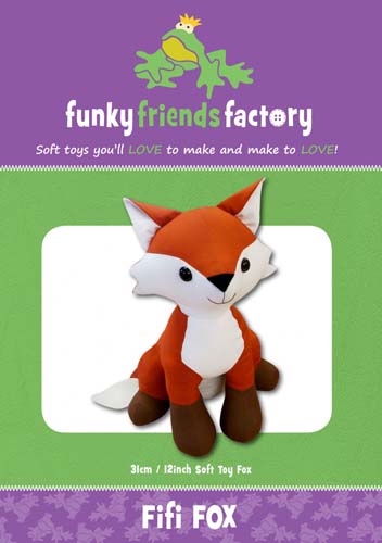 Fifi Fox-Soft Toy-Created By Pauline McArthur Funky Friends Factory