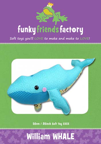William Whale-Soft toy-Funky Friends Factory