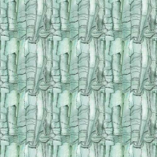 Trek - Rocks - Green - light green with darker green lines