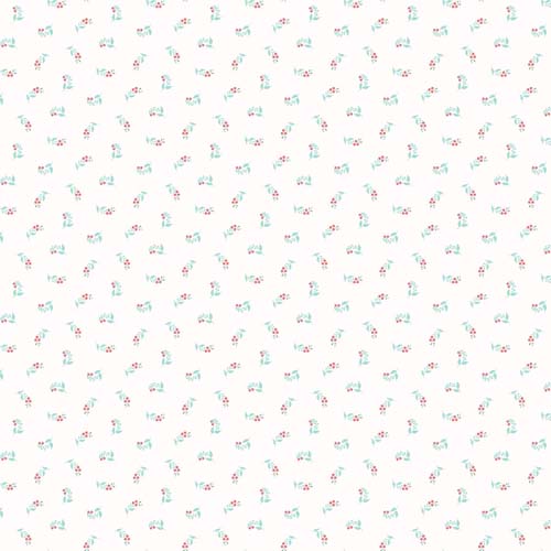 Floral Romance - Speedwell - White