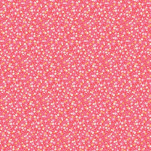 Floral Romance - Berries - Orange