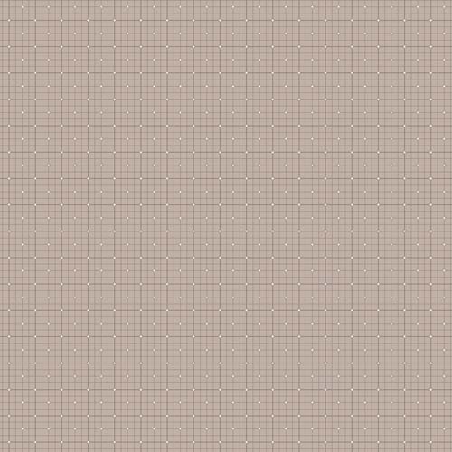Serenity Basics - Grid - Taupe - darker grid lines on taupe with white accents