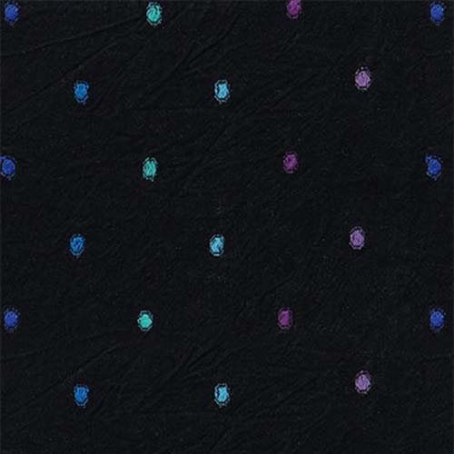 Intervals Woven - Dots - Black