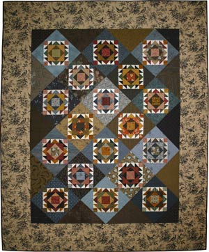 Eleanor's Jewel: A Patchwork Quilt  - 5 Size options From My Heart to Your Hands