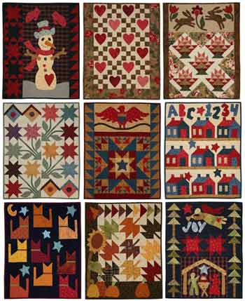 Fat Quarter Quilting - Throughout the Year  From My Heart to Your Hands