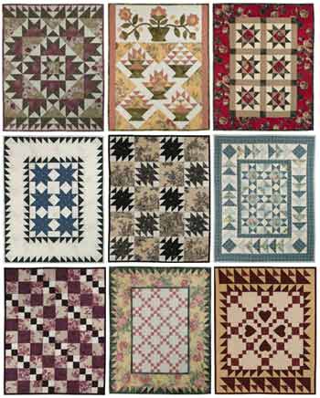 Fat Quarter Quilting - Four Fabric Quilts  From My Heart to Your Hands