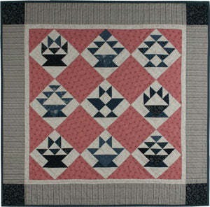 Lori Smith - Basket Sampler - 23x23 - From my heart to your hands