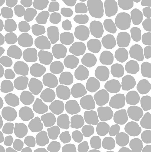 Jumble - Grey - Grey on white - Feb.2022 - Kaffe Fassett collective