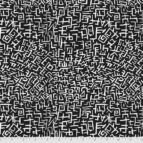 Amaze - Black - white text on black - Kaffe Collective - Aug 2021