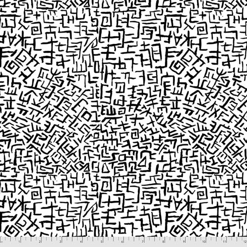 Amaze - White - black text on white - Kaffe Collective - Aug 2021