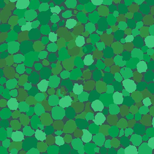 Reflections - Green - shades of green blotches - Kaffe Fassett Collective
