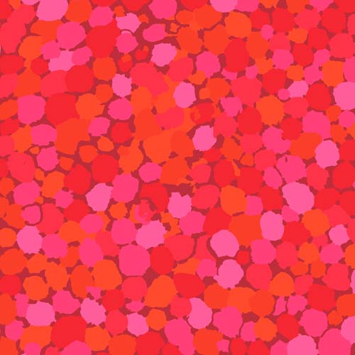 Reflections - Red - red,pink & orange blotches - Kaffe Fassett Collective
