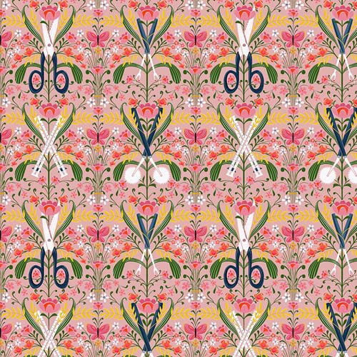Magic Makers - LG Damask Gadgets - Pink - lg sewing gadget floral - Cori Dantini
