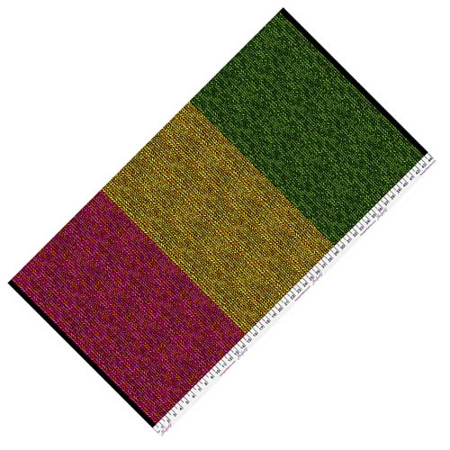 Magic Makers - Knit - Multi - pink & yellow & green knit texture - Cori Dantini