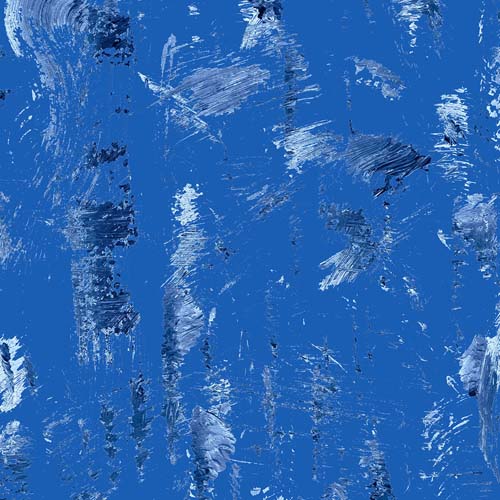 Hue by Giucy Giuce - Brushstrokes - True Blue