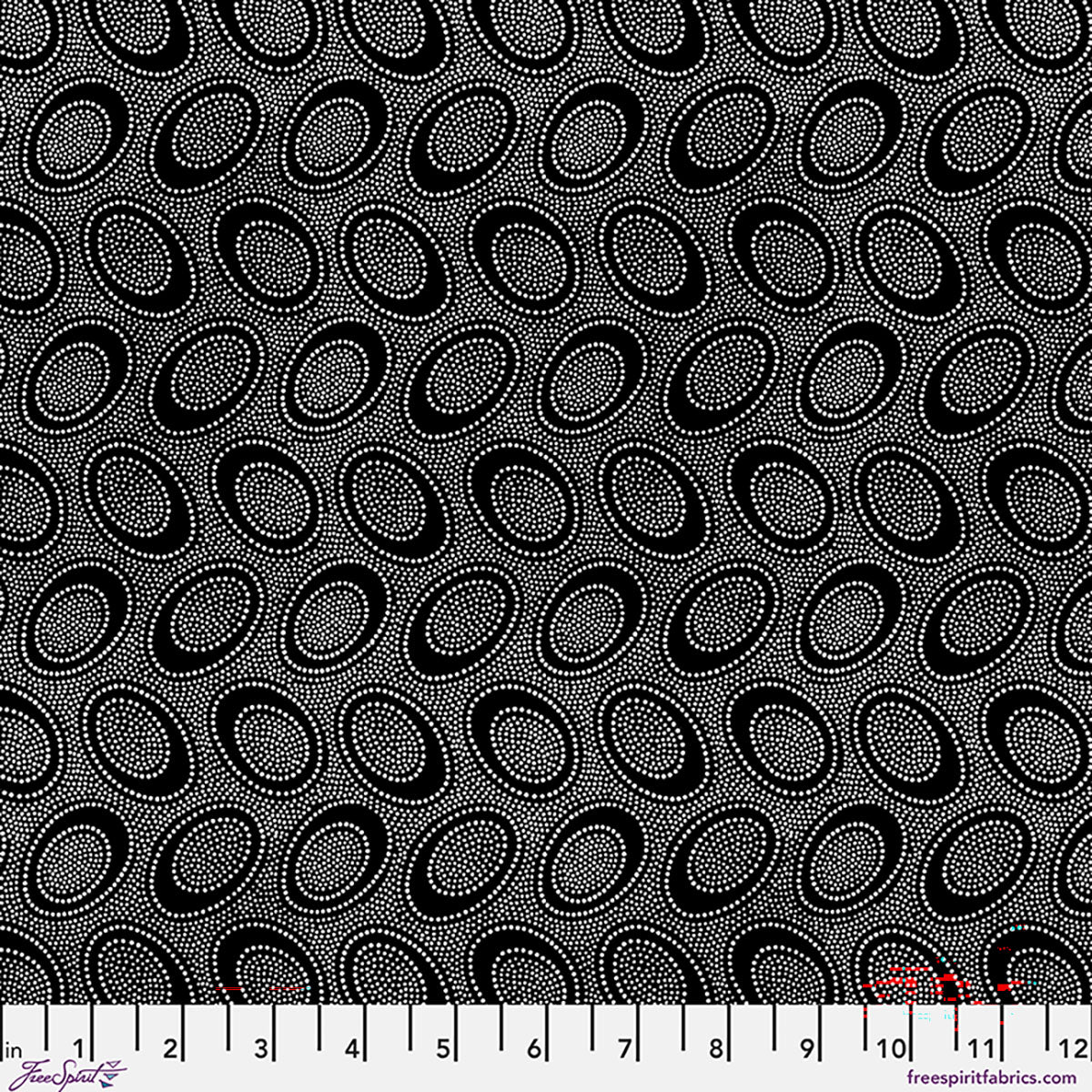 Kaffe Fasset Collective - August 2026 - Aboriginal Dot - Black