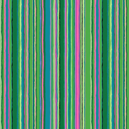 Kaffe Fassett Collective February 2026 - Echo Stripe - Green